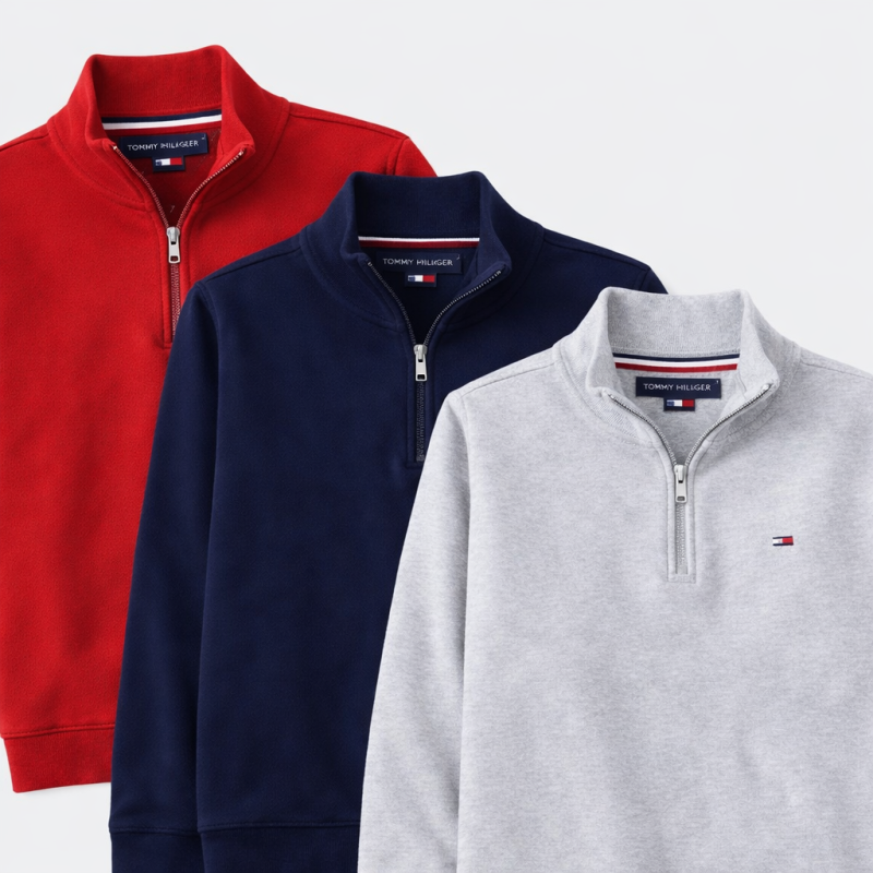 Box 1/4 zip Tommy Hilfiger | FripDrop