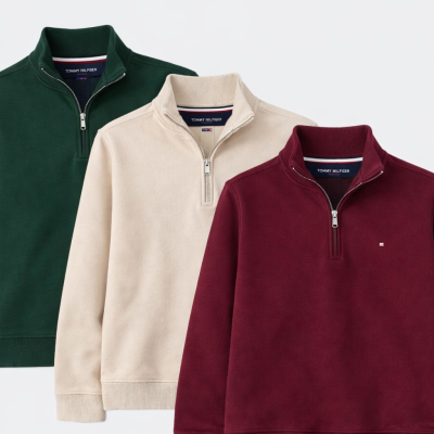 Box 1/4 zip Tommy Hilfiger | FripDrop