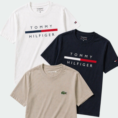 Box - T-shirts Lacoste & Tommy Hilfiger