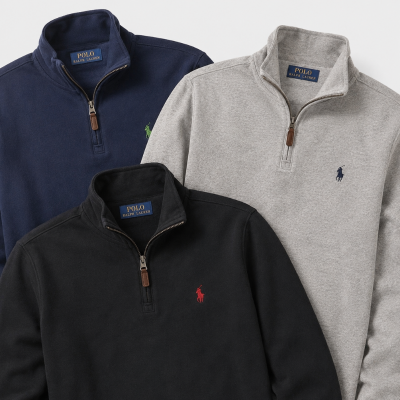 Box 1/4 zip Ralph Lauren | FripDrop