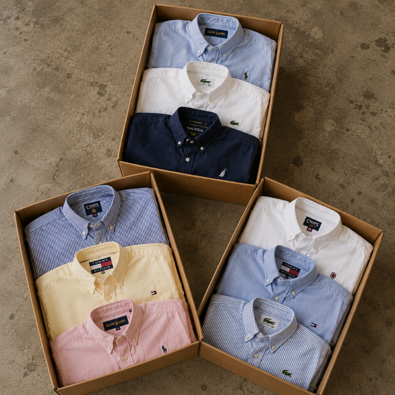 Box Chemises de marques vintage | FripDrop