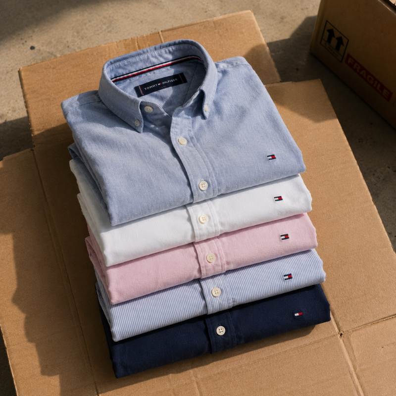 Box Chemises Tommy Hilfiger Grade B | FripDrop