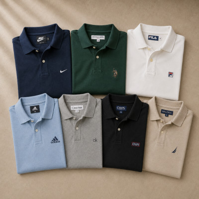 Box Polos de Marque Grade B | Grossiste Vêtements FripDrop