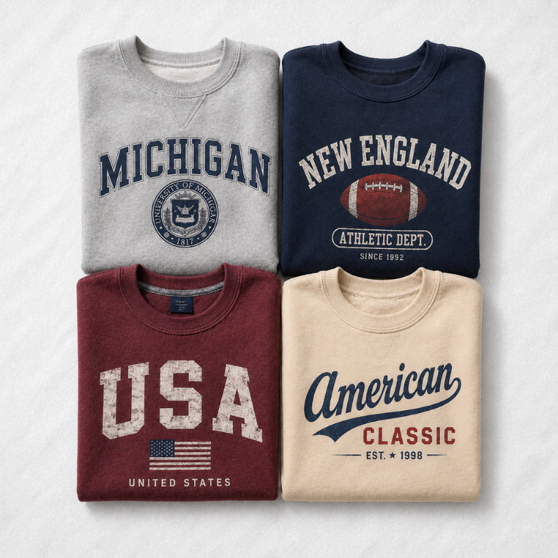 Box Sweats Vintage USA 90s & 2000s | FripDrop