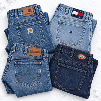 Box jeans de marque – Grossiste pour revendeurs | FripDrop