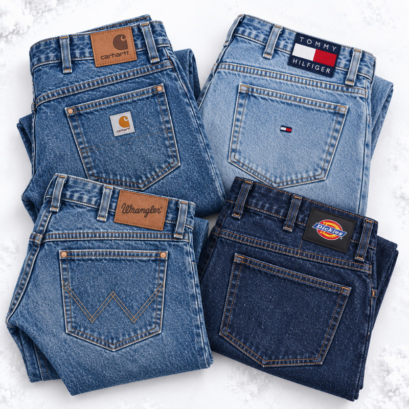 Box jeans de marque – Grossiste pour revendeurs | FripDrop