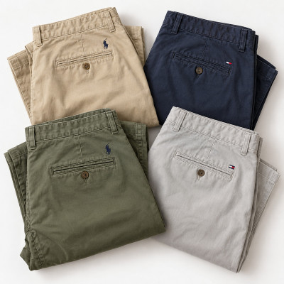 Box – Pantalons Ralph Lauren & Tommy Hilfiger - 12.50€ - FripDrop