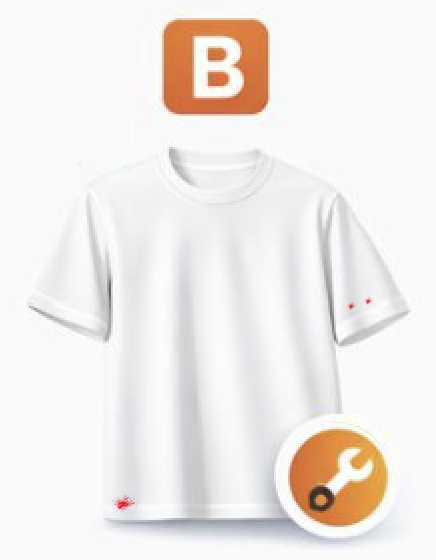 T-shirt Grade B
